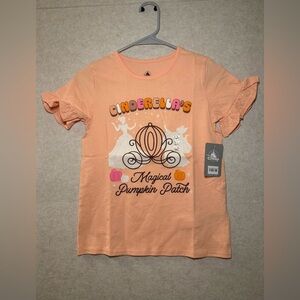 Disney Store Exclusive Cinderella Magical Pumpkin Patch Girl's 11/12 Tshirt,NWT
